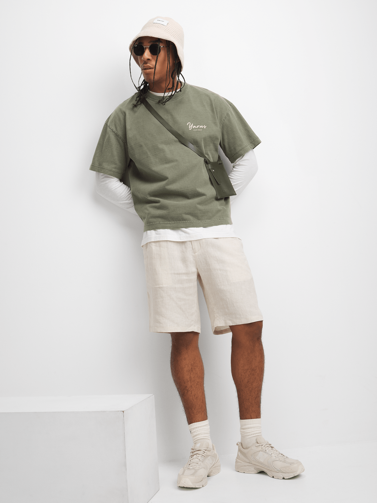 YARNS Luxury Resort Tshirt - Olive