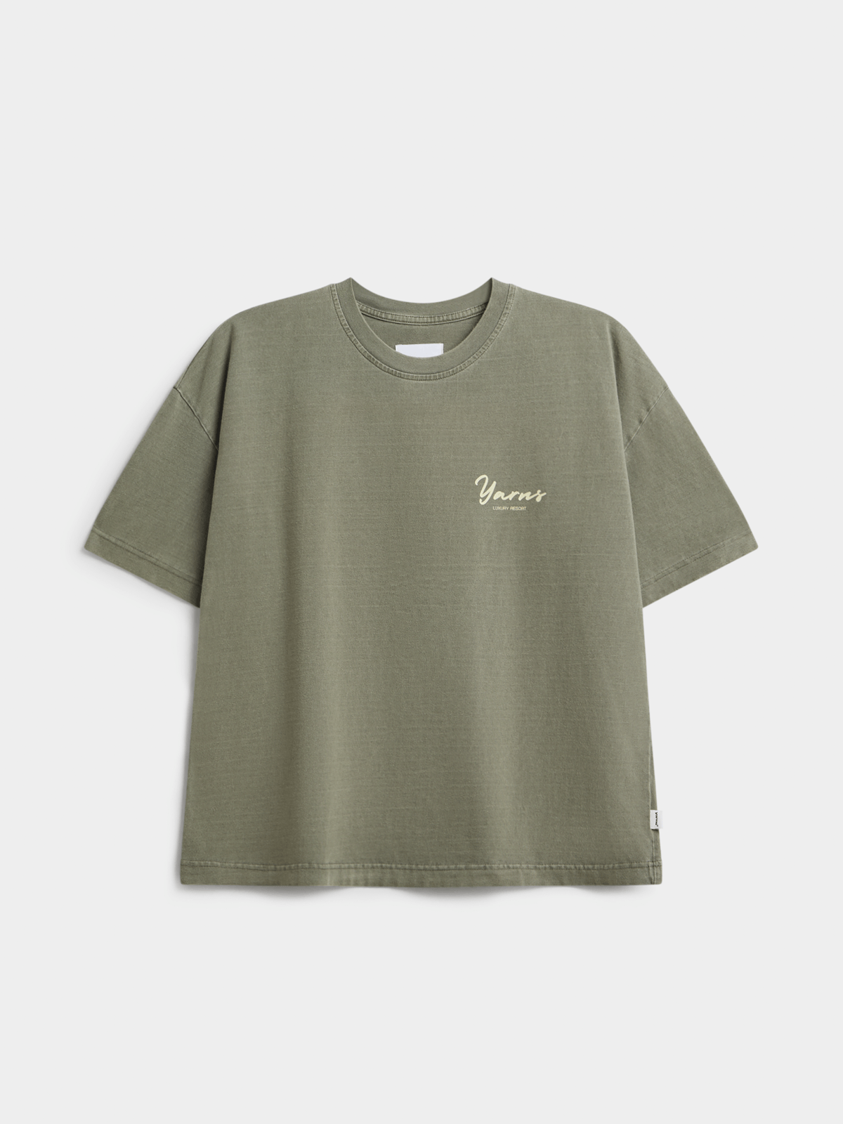 YARNS Luxury Resort Tshirt - Olive