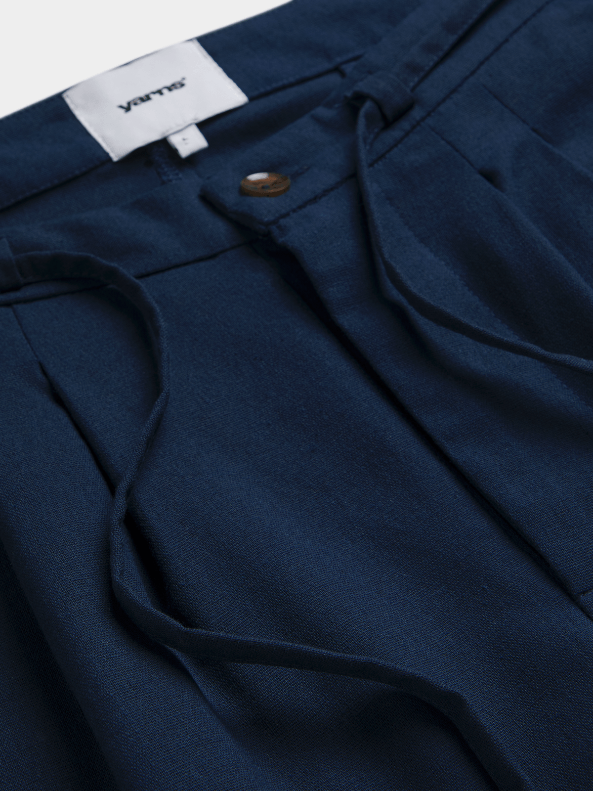 YARNS Luxury Resort Linen Pants - Navy