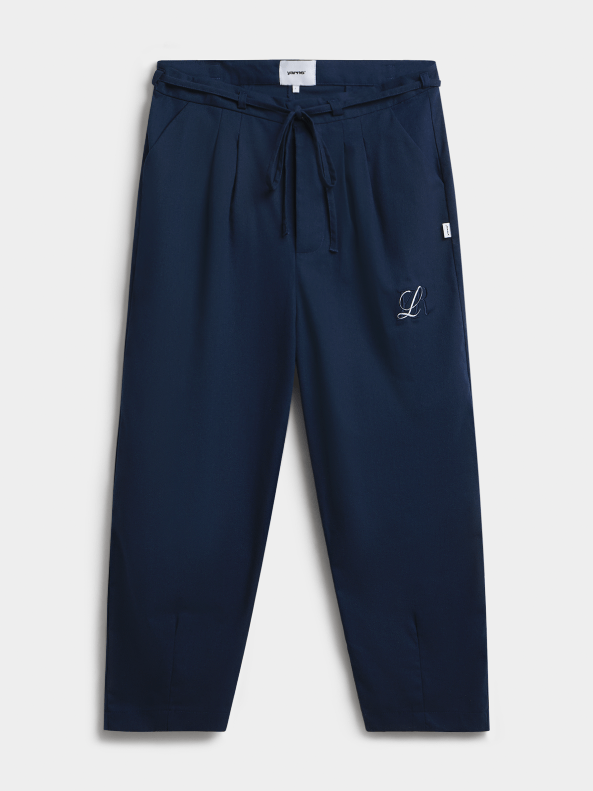 YARNS Luxury Resort Linen Pants - Navy