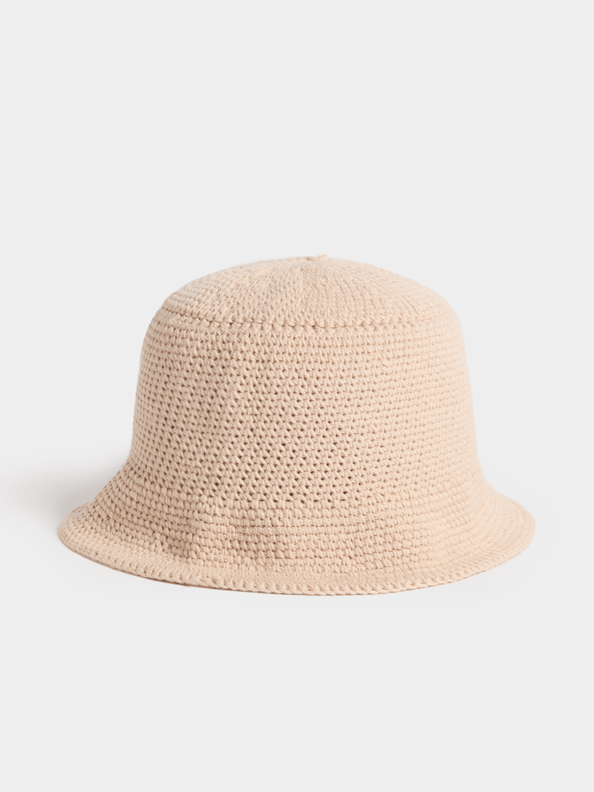 YARNS Luxury Resort Crochet Bucket Hat - Cream
