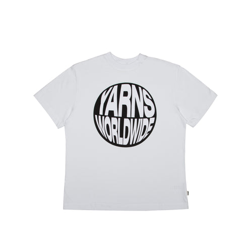 WARP LOGO RELAXED TSHIRT - WHITE