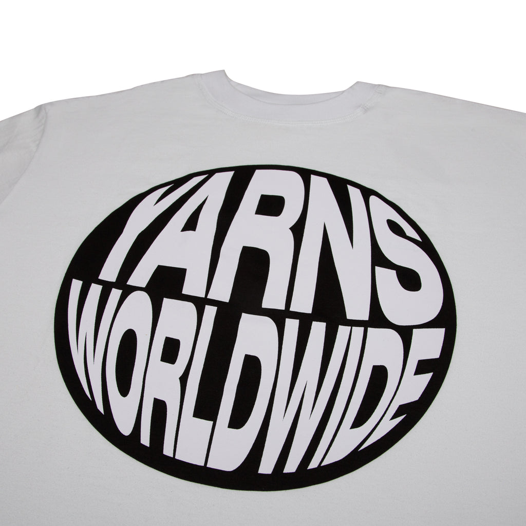 WARP LOGO RELAXED TSHIRT - WHITE