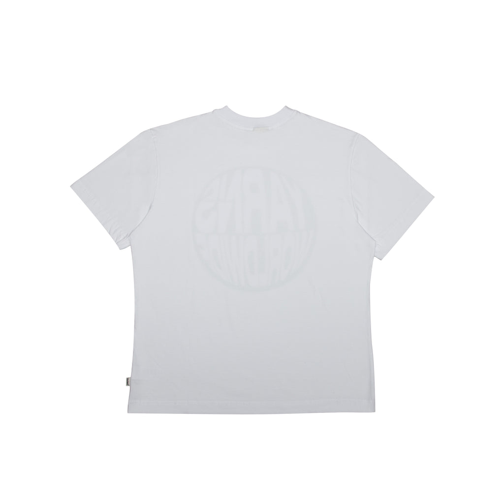 WARP LOGO RELAXED TSHIRT - WHITE