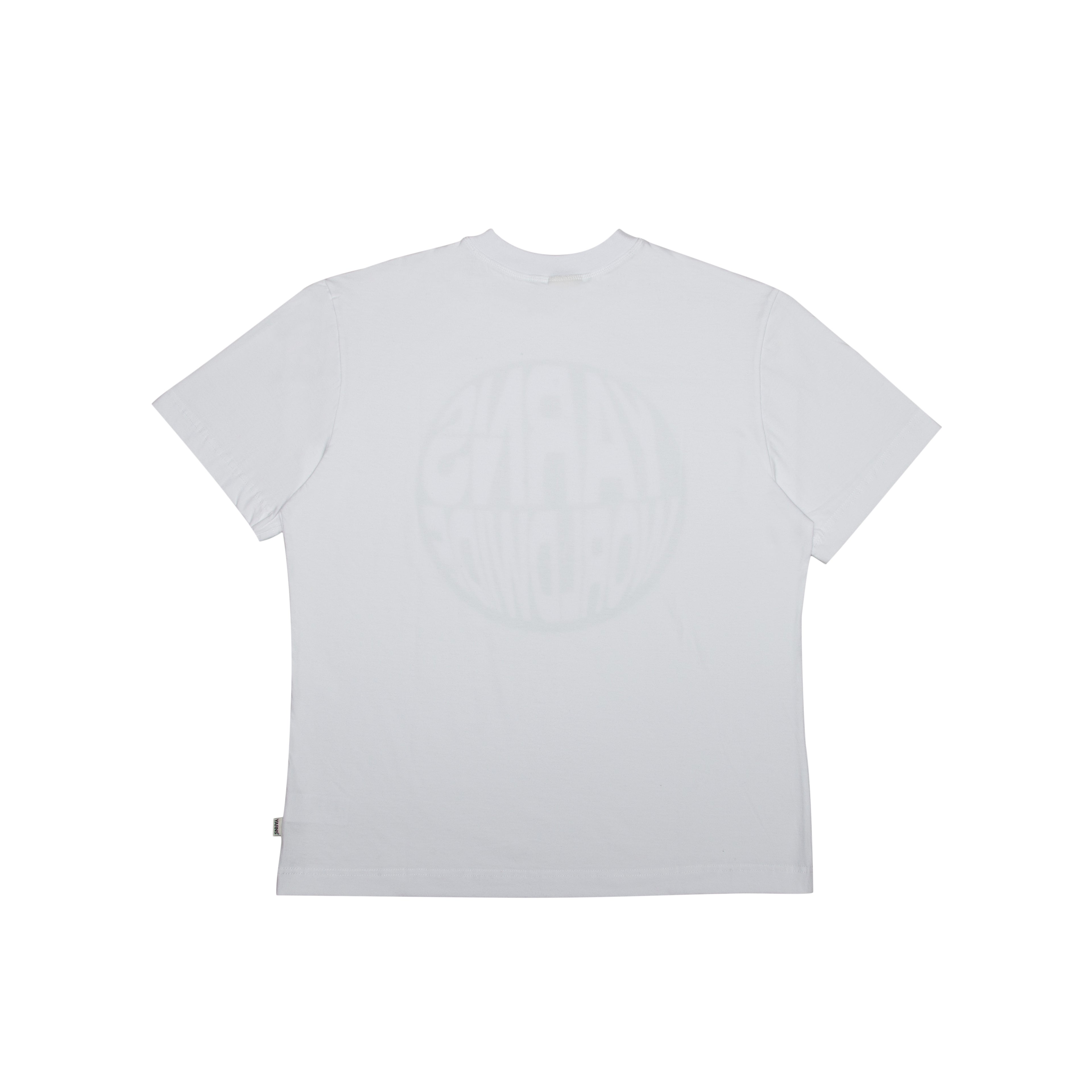 WARP LOGO RELAXED TSHIRT - WHITE